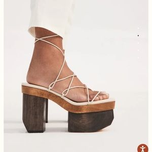 Cult Gaia Kiki Platform Strappy Heel